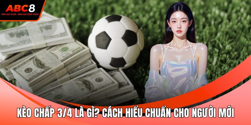 Kèo Chấp 3/4 Là Gì? Cách Hiểu Chuẩn Cho Người Mới Bắt Đầu