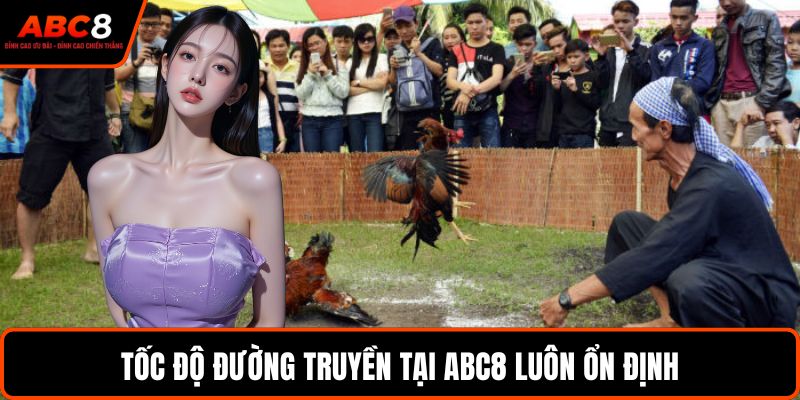 Tốc độ đường truyền tại ABC8 luôn ổn định