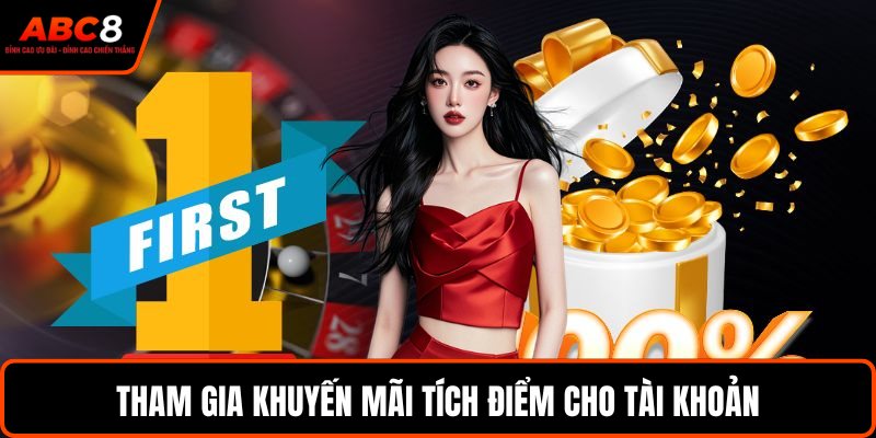 Tham gia khuyến mãi tích điểm cho tài khoản